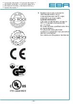 Preview for 33 page of EBA 1324 C Operating Instructions Manual