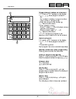 Preview for 24 page of EBA 550LT Instruction Manual