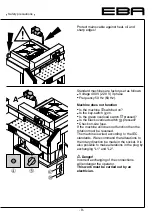 Preview for 9 page of EBA 721-06LT Guillotine Operating Instructions Manual