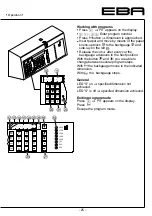 Preview for 25 page of EBA 721-06LT Guillotine Operating Instructions Manual