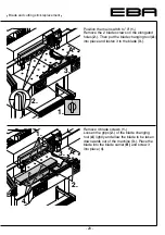 Preview for 29 page of EBA 721-06LT Guillotine Operating Instructions Manual