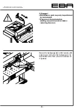 Preview for 35 page of EBA 721-06LT Guillotine Operating Instructions Manual