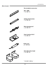 Preview for 44 page of EBA 721-06LT Guillotine Operating Instructions Manual