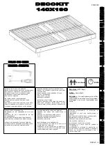 Ebac DECOKIT 140x190 Assembly Instructions preview