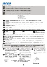 Preview for 51 page of Ebinger 1.610.131 Instruction Booklet