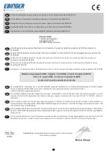 Preview for 49 page of Ebinger E-RAIN Instruction Booklet