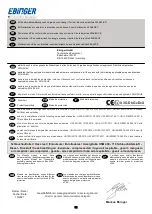 Preview for 52 page of Ebinger OSM Series Instruction Booklet