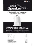 Ebode XDOM PAIR OF SPEAKERS Owner'S Manual preview