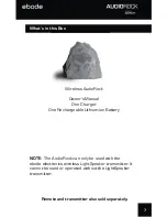 Preview for 7 page of Ebode XDOM ROCKSPEAKER - PRODUCTSHEET Owner'S Manual And Installation Instructions