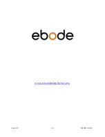 Preview for 212 page of Ebode XDOM TAKE 10 IR/RF - PRODUCTSHEET User Manual