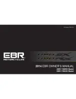 EBR 1190 SX Owner'S Manual preview