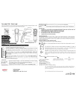 Preview for 5 page of Ebro TFI-54 Operating Instructions Manual