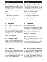 Preview for 11 page of Ebro TFI 550 User Manual