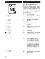 Preview for 20 page of Ebro TFI 550 User Manual