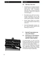 Preview for 16 page of Ebro TLC 720 Manual