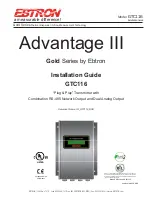 Ebtron GTC116 Installation Manual preview