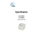 EC Printer EC-80160XX Quick Manual preview