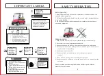 Preview for 4 page of ECAR GOLF 627 Series Operation Manual