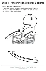 Preview for 6 page of ECCB OUTDOOR Poly Ridge Rocker Assembly Instructions Manual