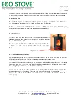 Preview for 7 page of ECCO STOVE 730EC2 Manual