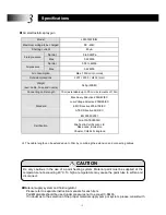 Preview for 8 page of Ecco Xtatic LP6000M Operation And Maintenance Manual