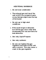 Preview for 6 page of Eccotemp L10 Use & Care Manual