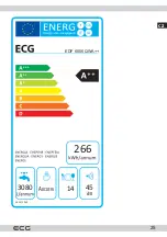 Preview for 25 page of ECG EDF 6056 QWA++ Instruction Manual