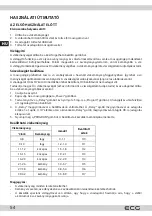 Preview for 54 page of ECG EDF 6056 QWA++ Instruction Manual