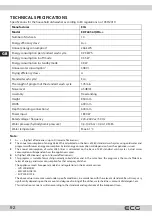 Preview for 92 page of ECG EDF 6056 QWA++ Instruction Manual