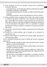 Preview for 5 page of ECG EFT 11423 WA++ Instruction Manual