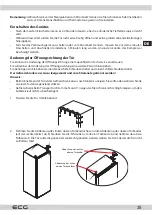 Preview for 35 page of ECG EFT 11423 WA++ Instruction Manual