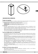 Preview for 37 page of ECG EFT 11423 WA++ Instruction Manual