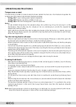 Preview for 51 page of ECG EFT 11423 WA++ Instruction Manual