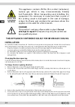 Preview for 20 page of ECG ERM 10510 BVB Instruction Manual