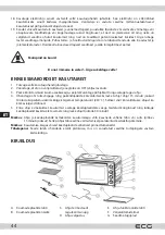 Preview for 44 page of ECG ET 3031 Instruction Manual