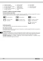 Preview for 50 page of ECG ET 3031 Instruction Manual