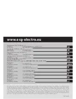 Preview for 48 page of ECG RG 520 Instruction Manual