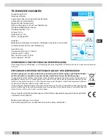 Preview for 27 page of ECG VP 3144 S Instruction Manual