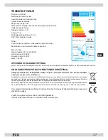 Preview for 37 page of ECG VP 3144 S Instruction Manual