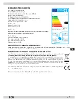 Preview for 47 page of ECG VP 3144 S Instruction Manual