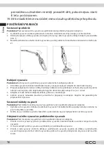 Preview for 18 page of ECG VT 7220 2in1 Simply Clean Instruction Manual