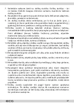 Preview for 37 page of ECG VT 7220 2in1 Simply Clean Instruction Manual