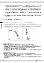 Preview for 38 page of ECG VT 7220 2in1 Simply Clean Instruction Manual