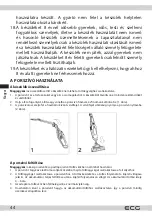 Preview for 44 page of ECG VT 7220 2in1 Simply Clean Instruction Manual