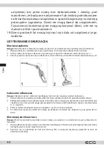 Preview for 50 page of ECG VT 7220 2in1 Simply Clean Instruction Manual