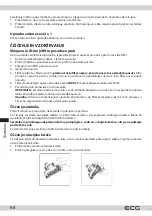 Preview for 68 page of ECG VT 7220 2in1 Simply Clean Instruction Manual