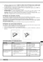 Preview for 79 page of ECG VT 7220 2in1 Simply Clean Instruction Manual