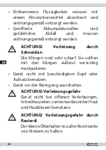 Preview for 68 page of ECG ZS 1520 CC Instruction Manual