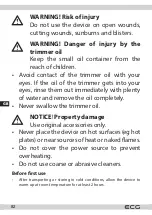 Preview for 82 page of ECG ZS 1520 CC Instruction Manual