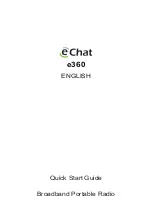 eChat e360 Quick Start Manual preview